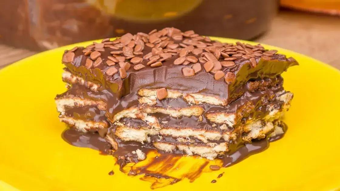 Pavê de chocolate