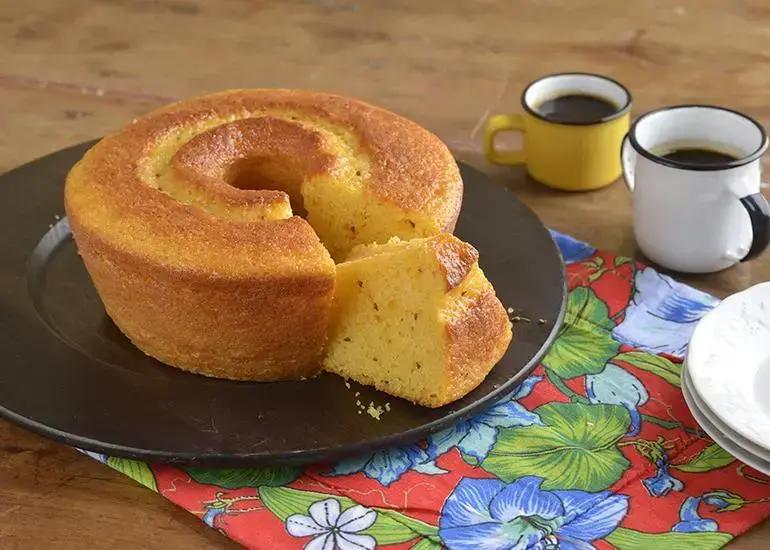 Bolo de fubá