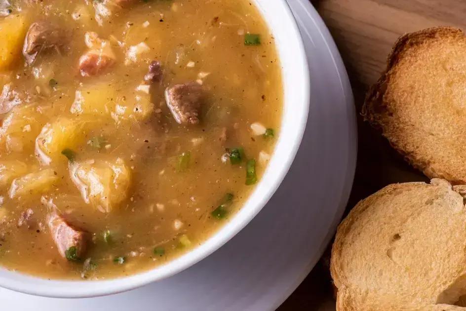Caldo de mandioca
