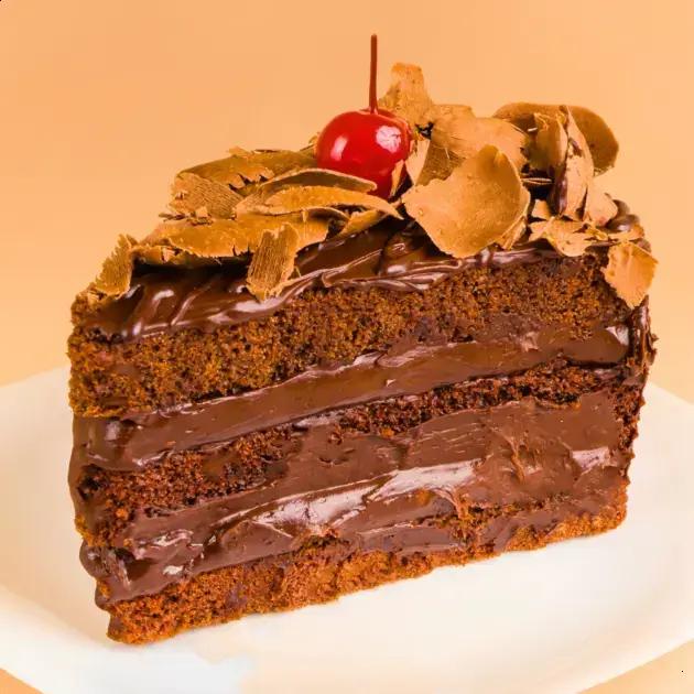 Bolo de chocolate vegano
