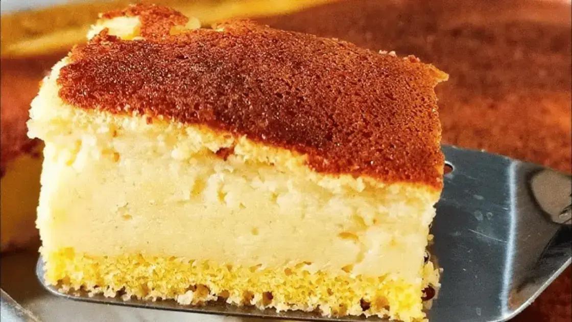 Bolo de fubá cremoso