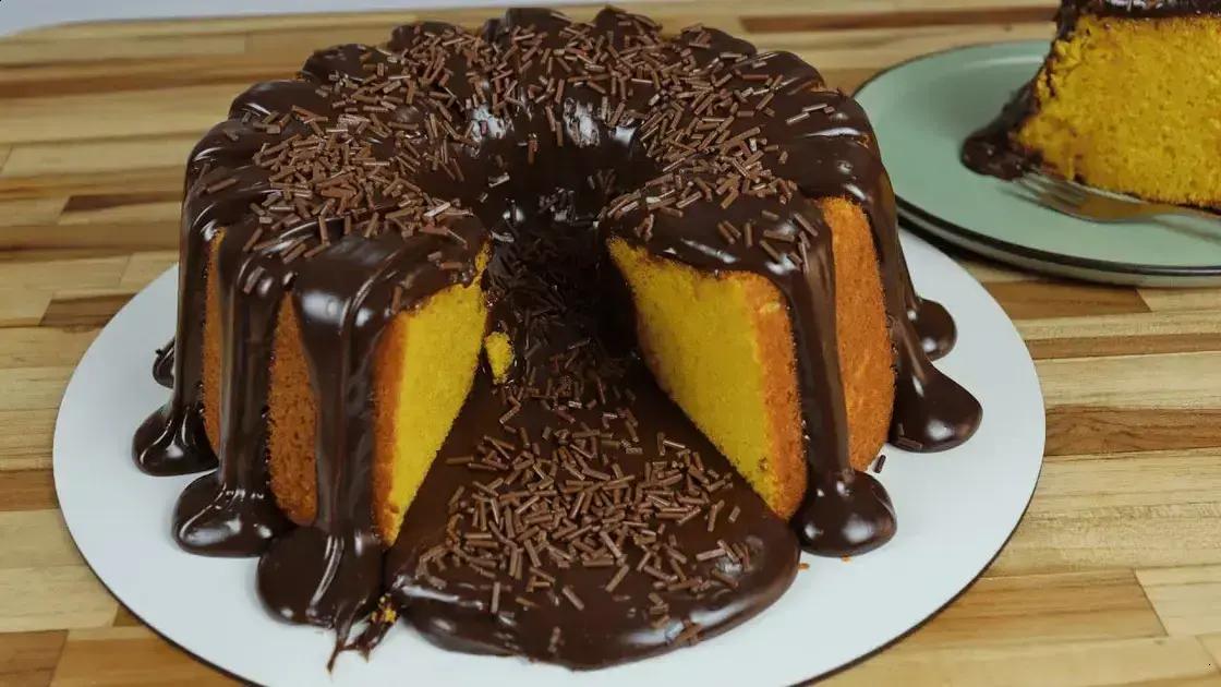 Bolo de cenoura
