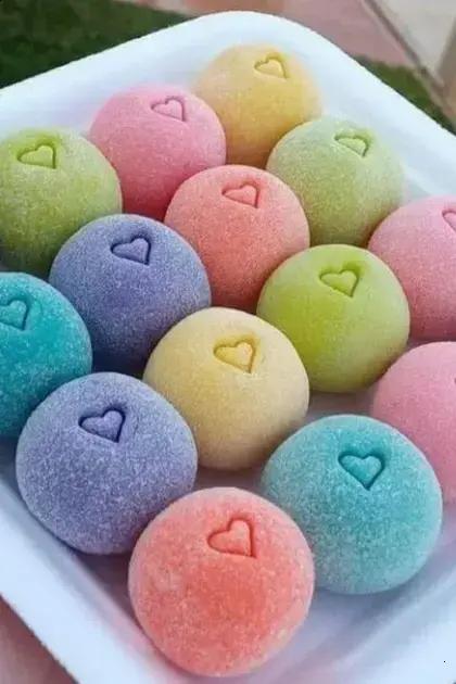Brigadeiro colorido