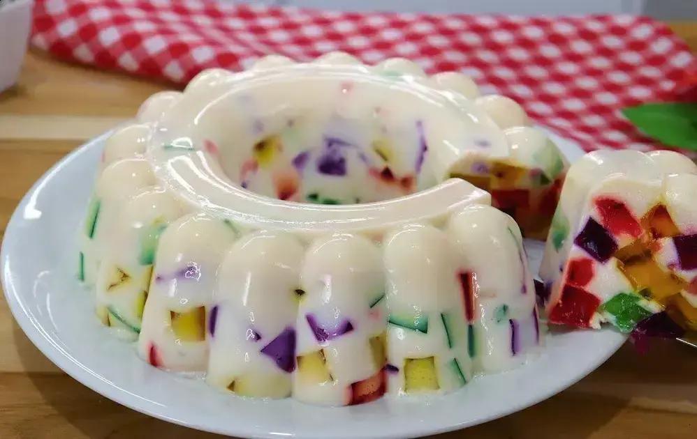 Gelatina colorida