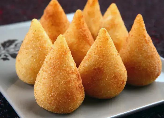 massa para salgadinho frito