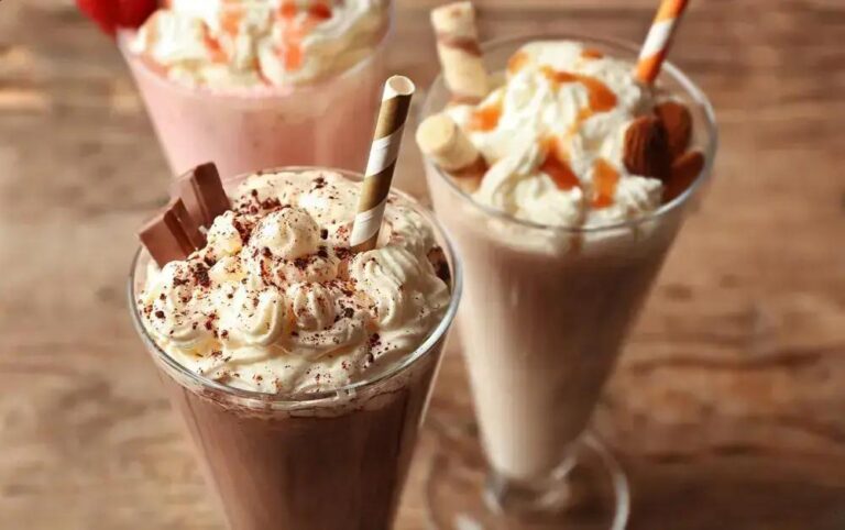 milk shake saudável