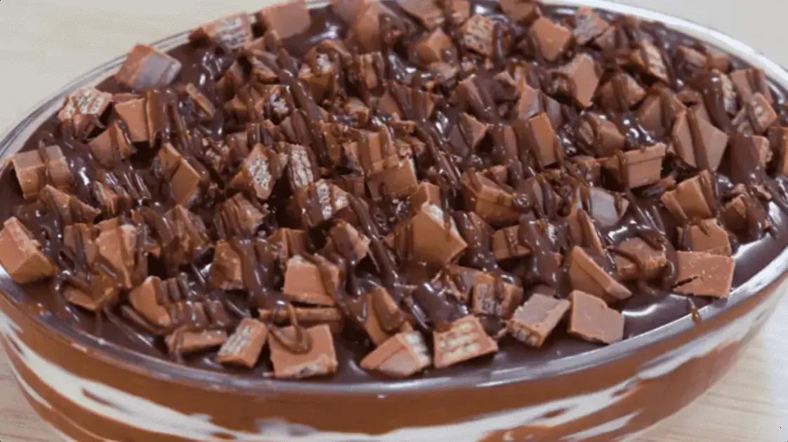 Pavê de Kit Kat