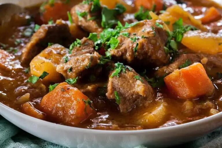 carne de panela com batata