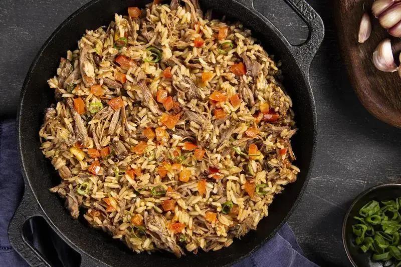 Costelada com arroz
