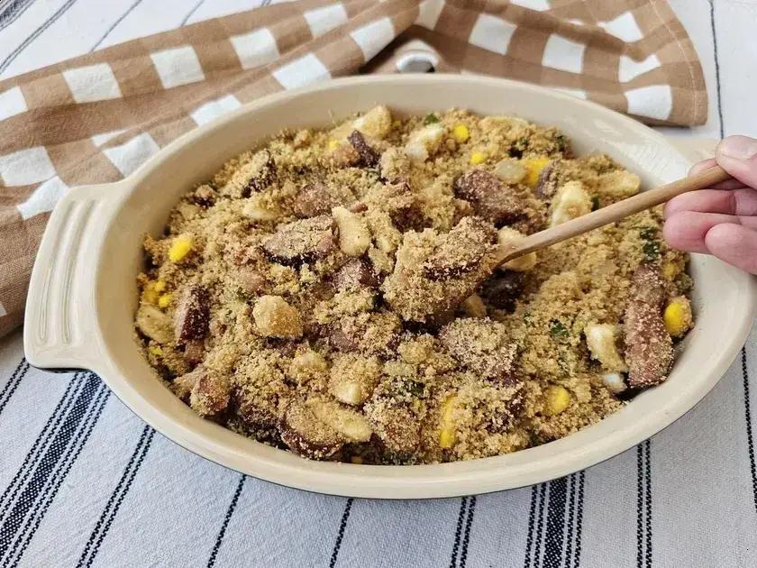 Farofa de bacon
