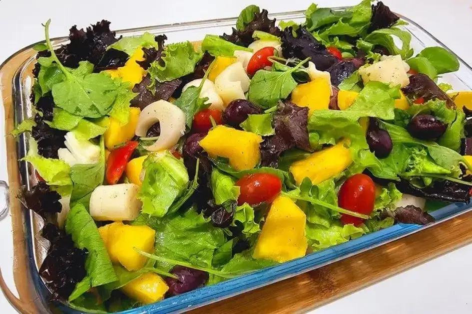 quatro receitas de saladas